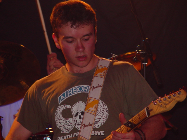 Anthony Di Pasqua of hollowe at Bleachers, April 16, 2002