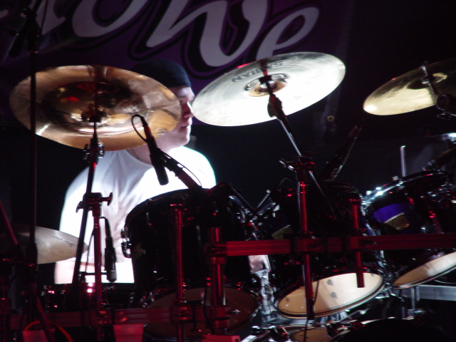 Mike Griffin of hollowe at Bleachers, April 16, 2002