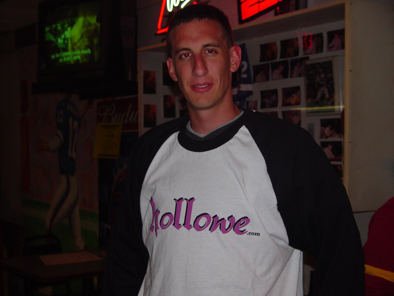 hollowe fans at Bleachers, May 13, 2002