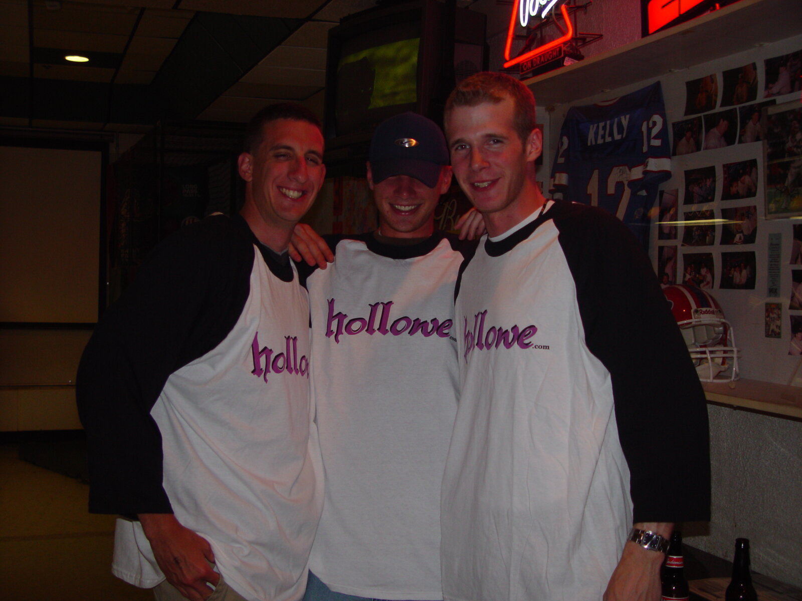 hollowe fans at Bleachers, May 13, 2002